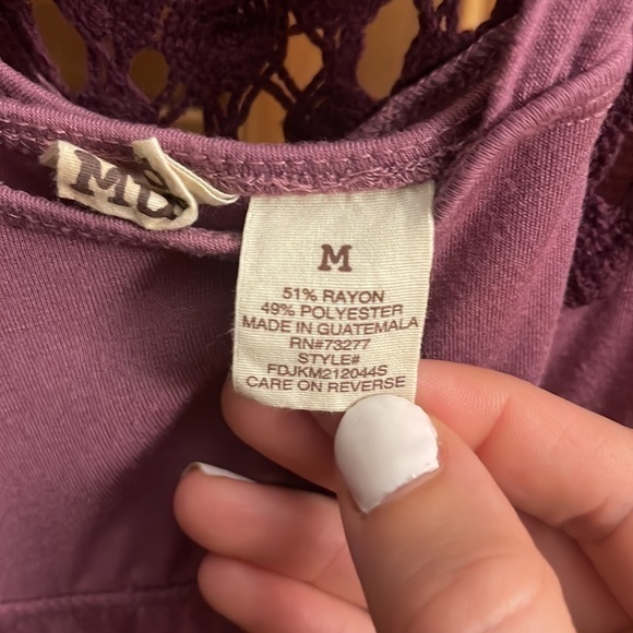 Mudd asymmetrical summer dress size Medium - Picture 5 of 7